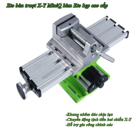 Combo Eto Bàn Trượt MiniQ + Eto Kẹp BG-6300-6258