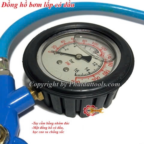 Đồng Hồ Bơm Lốp Có Dầu DHBL-D01