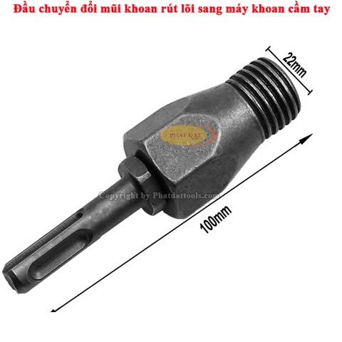Đầu Chuyển Máy Khoan Thành Máy Khoan Rút Lõi DCRL-01