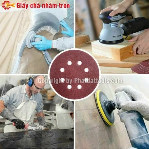 Giấy nhám chà tường GN-D230 (Hộp 100 Tờ)