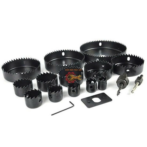 Bộ Mũi Khoét Thạch Cao-Gỗ Mềm 16 Chi Tiết MKTC-01