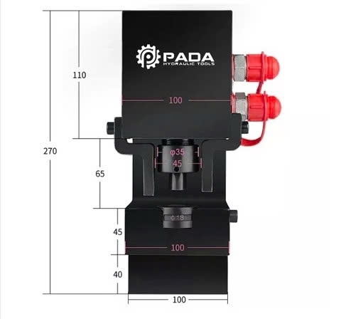 Máy Đột Lỗ Thủy Lực PADA CH-75B