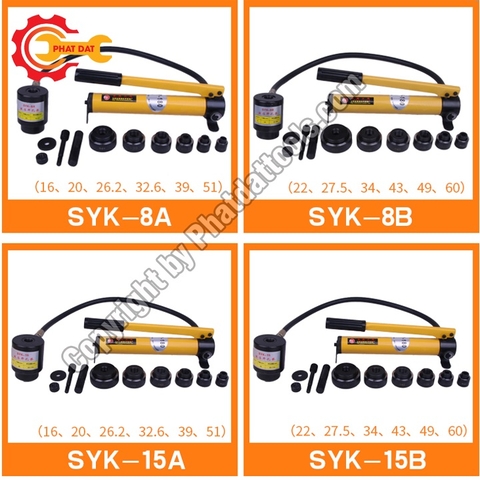 Máy đột thủy lực bằng tay SYK8B