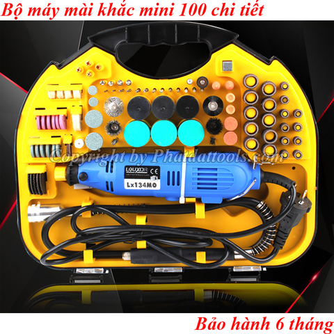 Bộ Máy Mài Khắc ACZ-6058 100 chi tiết