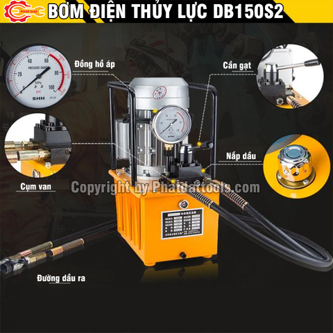 Máy bơm điện thủy lực DB150S2