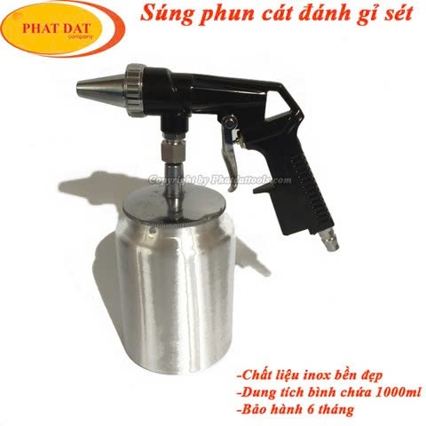 Súng Phun Cát Dùng Khí Nén Đánh Gỉ Sét SPC-01
