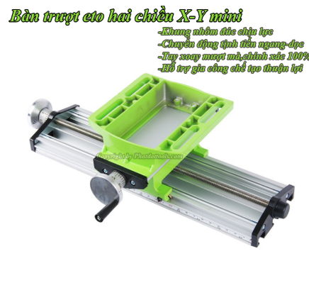 Combo Eto Bàn Trượt MiniQ + Eto Kẹp BG-6300-6258