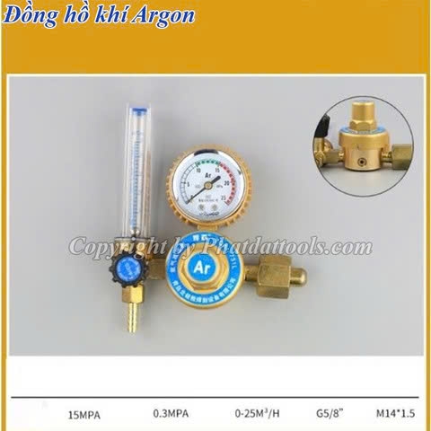 Đồng Hồ Khí Argon DHAG-01