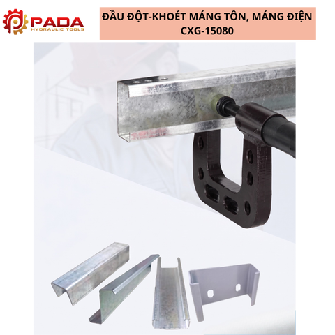 Máy Đột Lỗ Máng- Xà Gồ CXG-15080