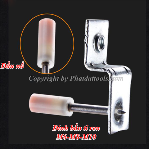 Tắc Kê Cho Máy Bắn Ti Mini, Tắc Kê Thẳng Hộp 200 Cái, Có Đai Hộp 100 Cái