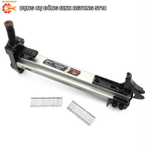 Combo Dụng Cụ Đóng Đinh Betong ST18 + Hộp Đinh ST18