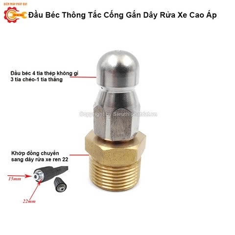 Béc Thông Tắc Cống BTTC-01