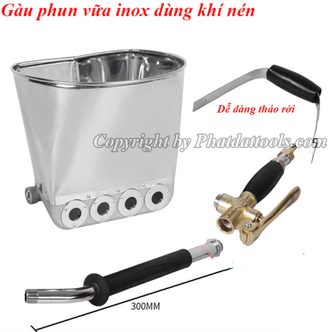 Gàu Phun Vữa Trát Tường GPV-01