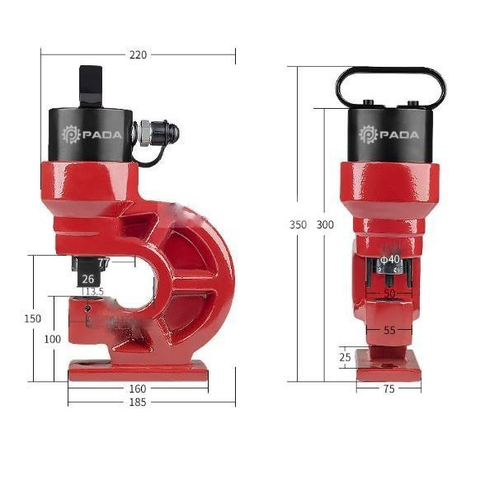 Combo Máy Đột CH60 + Bơm Điện DB075D1 Van Từ