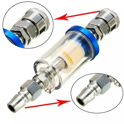 Combo Full Bộ Đầu lọc Khí Nén + Đầu Đực + Đầu Cái