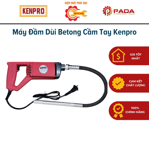 Combo Đầm dùi điện Kenpro + Dây Đầm