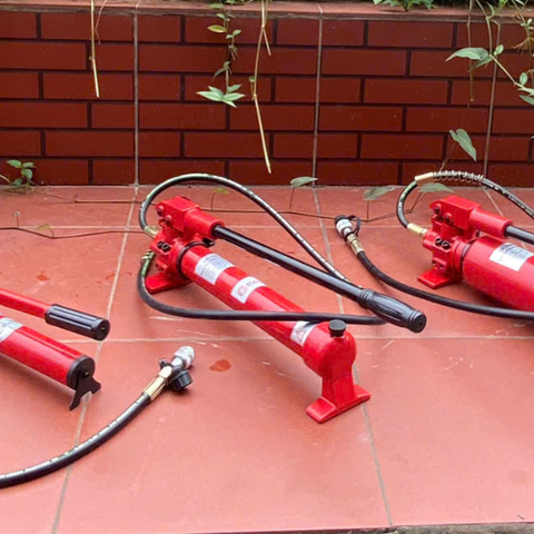 Combo Kích FPY50 + Bơm CP700, Lực Nâng 50 Tấn
