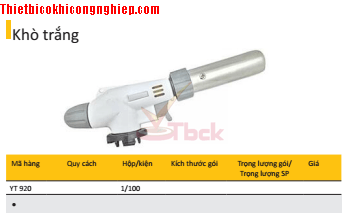 Đầu khò ga trắng YT920