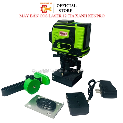 Máy Bắn Cos 12 Tia Xanh KENPRO (1PIN) KP-LZ12