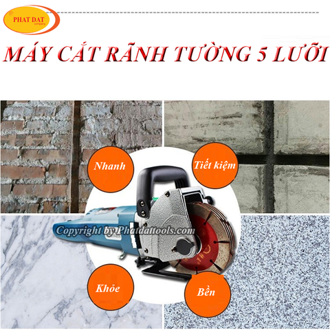 Máy cắt rãnh tường Mige