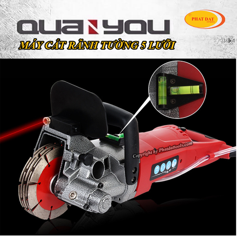 Máy cắt rãnh tường QUAIYOU QY1251