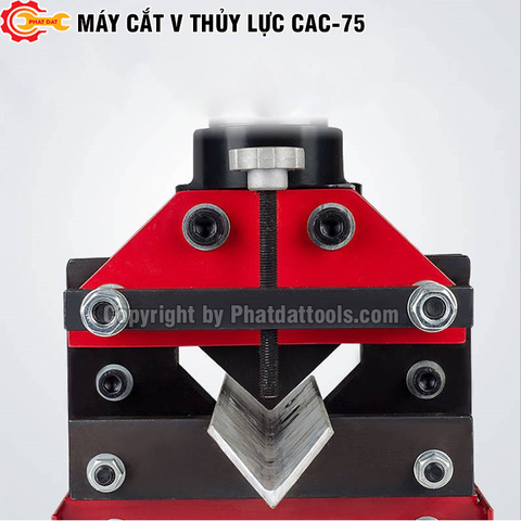 Máy cắt sắt V thủy lực CAC75