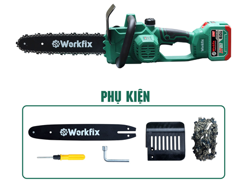 Máy Cưa Xích pin WorkFix MCXPWF-01