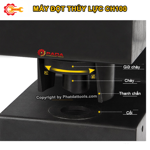 Máy Đột Lỗ Thủy Lực CH100A PADA