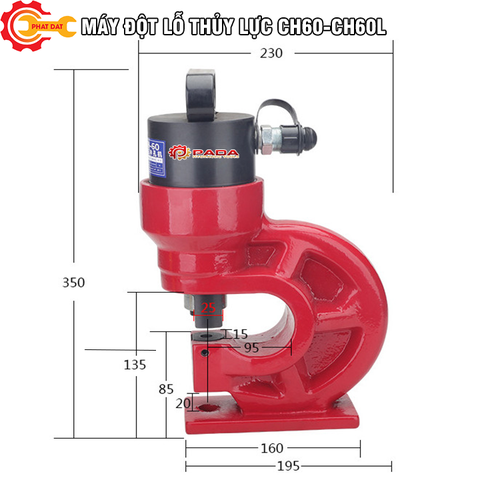Đầu Đột Thanh Cái CH60