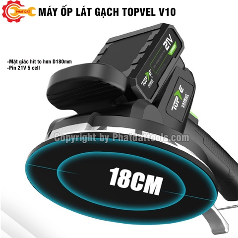 Combo Máy Ốp Gạch Topvel V10-2Pin