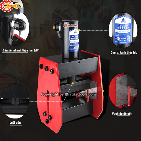 Máy uốn thanh cái CB200A