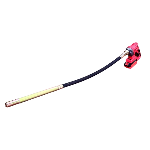 Combo Máy Đầm Dùi Pin Kenpro + Dây Dầm