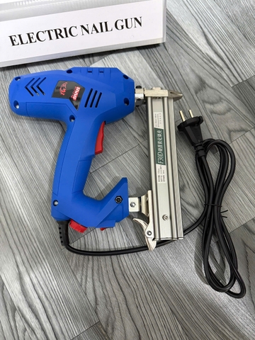 Combo Máy Bắn Đinh Gỗ F30 Dùng Điện KENPRO F30D + Hộp Đinh F30