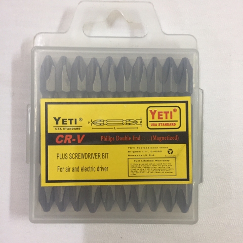 Hộp 10 đầu vặn vít YETI hàng loại 1