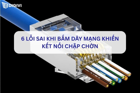 6 lỗi sai khi bấm dây mạng khiến kết nối chập chờn
