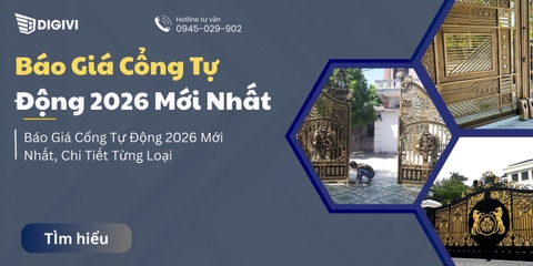 Báo Giá Cổng Tự Động 2026 Mới Nhất, Chi Tiết Từng Loại