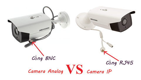 So sánh camera Analog và camera IP | Nên chọn loại camera nào