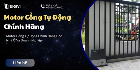 Motor Cổng Tự Động Chính Hãng Cho Nhà Ở Và Doanh Nghiệp