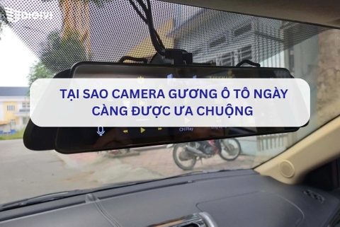 Tại Sao Camera Gương Ô Tô Ngày Càng Được Ưa Chuộng Trong Công Nghệ Hỗ Trợ Lái Xe