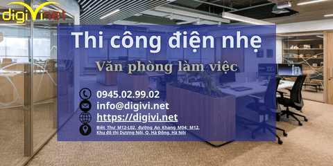 Thi công điện nhẹ cho văn phòng làm việc
