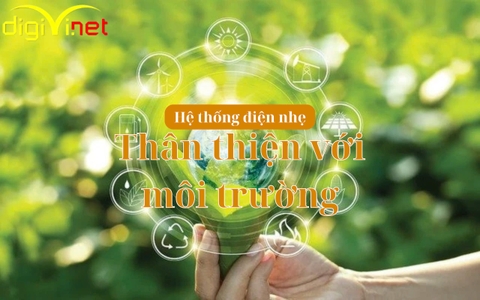 Thi công - Thiết kế hệ thống điện nhẹ thân thiện với môi trường