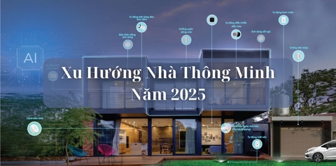 Xu Hướng Nhà Thông Minh Năm 2025 – Những Công Nghệ Bạn Không Nên Bỏ Lỡ