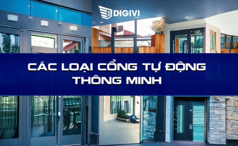 Các loại cổng tự đông thông minh