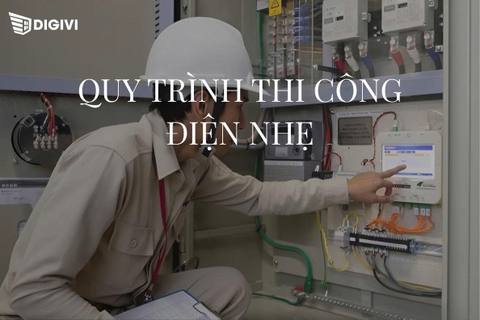 Quy trình thi công hệ thống điện nhẹ