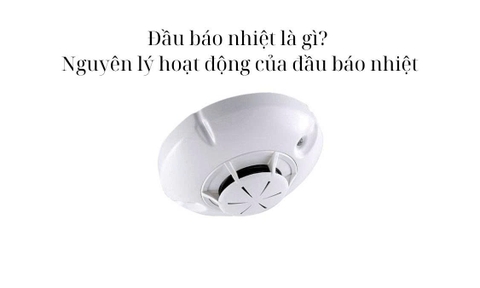 Đầu báo nhiệt là gì? Nguyên lý hoạt động của đầu báo nhiệt