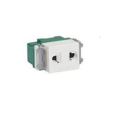 Hạt ổ cắm điện 2 chấu 10A