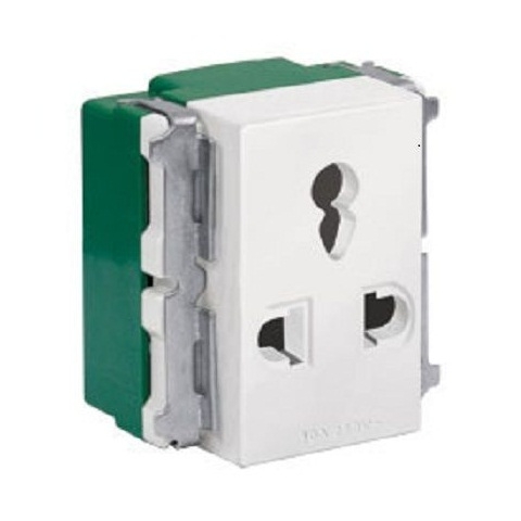 Hạt ổ cắm điện 3 chấu 10A-ASFMU310