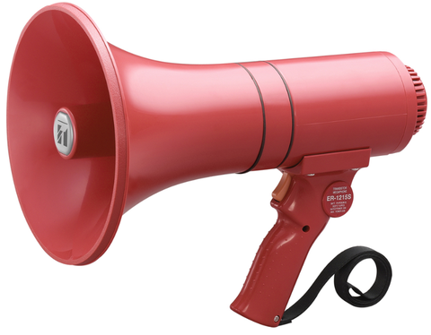 LOA MEGAPHONE CẦM TAY VÀ ĐEO VAI ER - 1215S