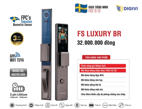 Khóa thông minh FS LUXURY BR