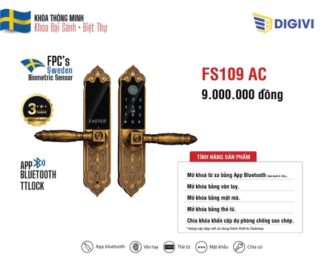 Khóa thông minh FS109 AC